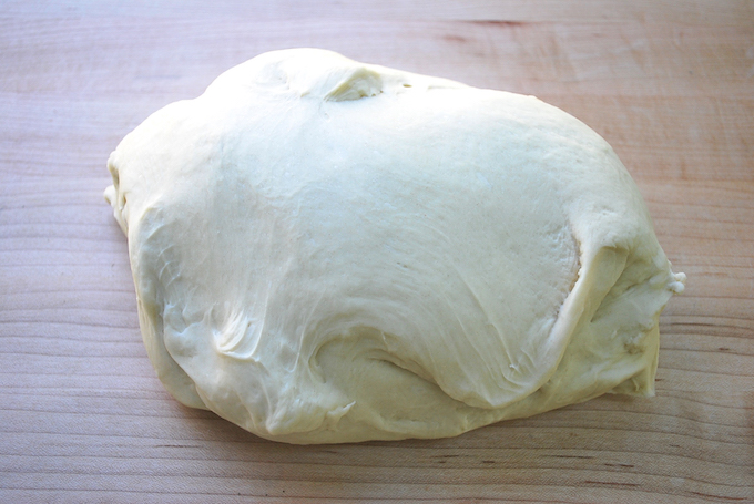 Dough after kneading.