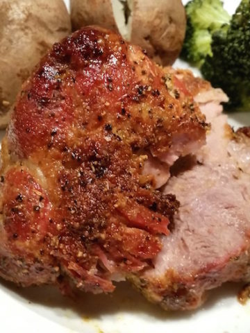 This Adobo Roasted Pork Loin is a simple, delicious, incredible, meal to make for your family and it involves only 2 ingredients - my Adobo Seasoning and a pork loin roast.