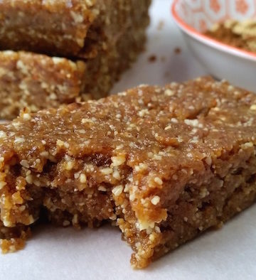 Looking for the Ultimate Homemade Larabars recipe? You've found it! This is a powerhouse of a bar not only made of fruit and nuts, but with a variety of spices that awaken the senses. Simple, easy, delicious!