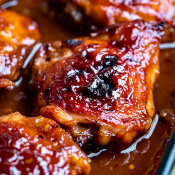 STICKY, GOOEY, SWEET & SAVORY APRICOT CHICKEN - The Genetic Chef