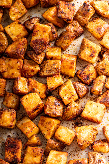 SIMPLE ROASTED BREAKFAST POTATOES (ANYTIME) - The Genetic Chef